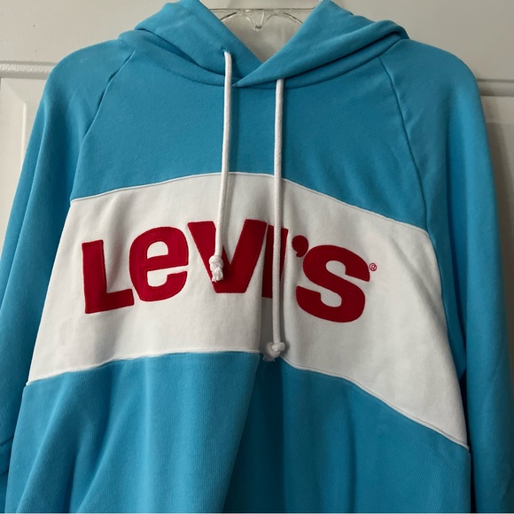 NWT Levi’s Colorblock Cinched Hoodie - Picture 6 of 8